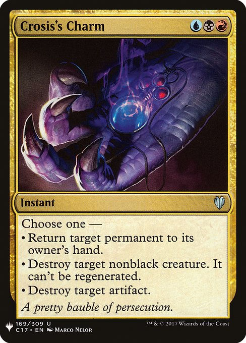Crosis's Charm (PLST) (C17-169)