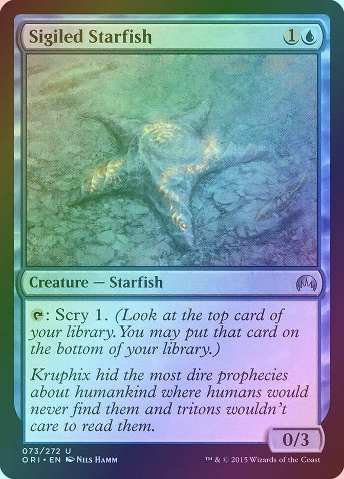 Sigiled Starfish (ORI) (73) / Foil