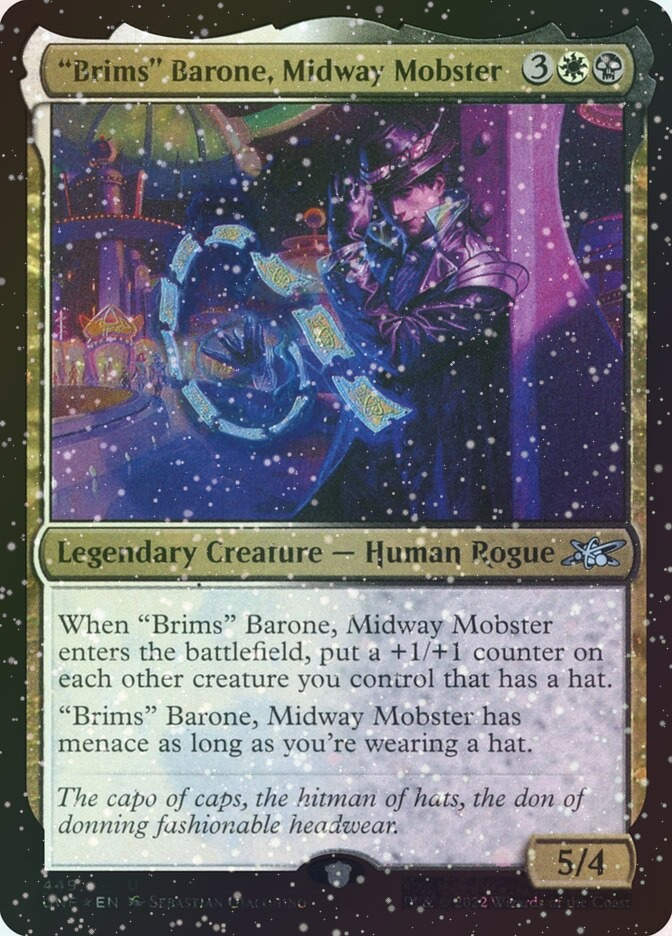 "Brims" Barone, Midway Mobster (UNF) (449) / Galaxy Foil