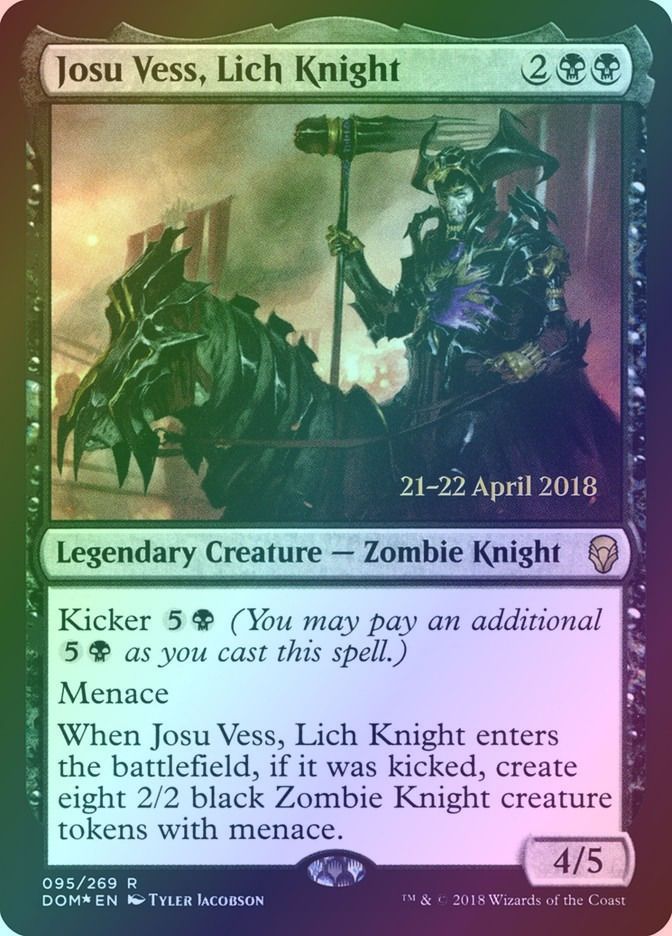 Josu Vess, Lich Knight (PDOM) (95s) / Foil
