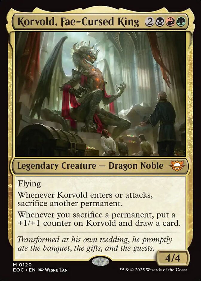Korvold, Fae-Cursed King (EOC) (120)