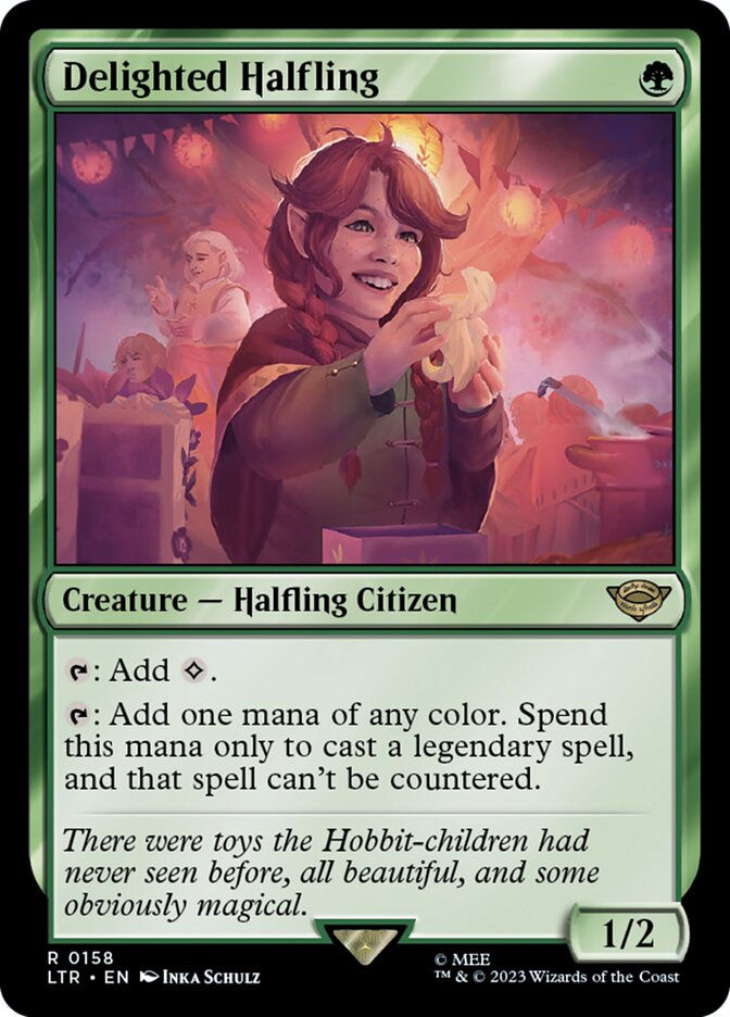 Delighted Halfling (LTR) (158)