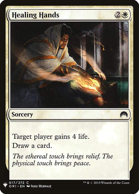 Healing Hands (PLST) (ORI-17)