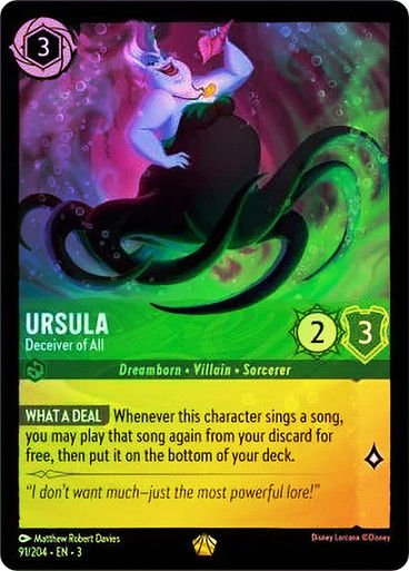 Ursula - Deceiver of All (LOR_ITI) / Foil
