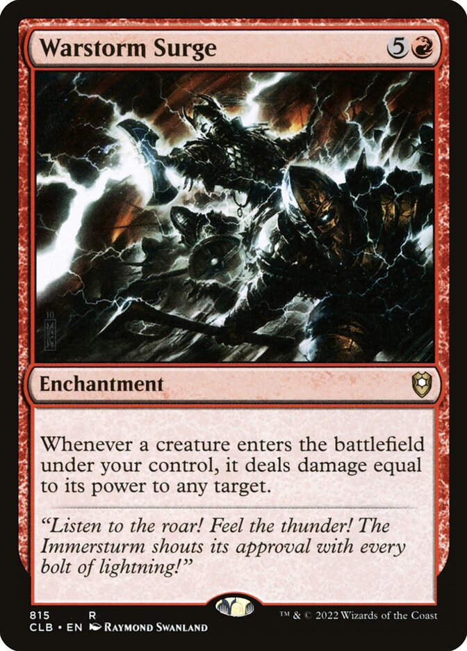 Warstorm Surge (CLB) (815)