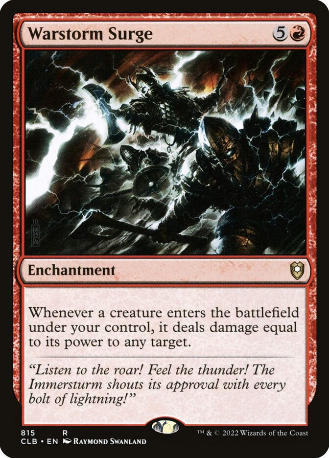 Warstorm Surge (CLB) (815)