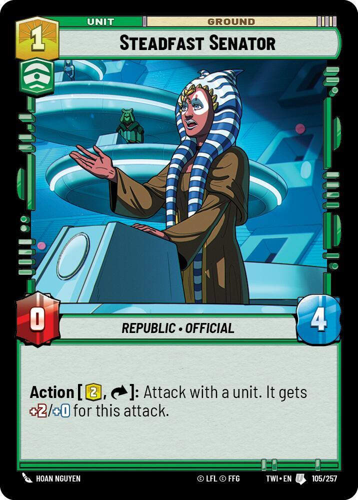 Steadfast Senator (TWI) (105/257) / Foil