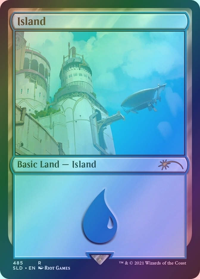 Island (SLD) (485) / Foil