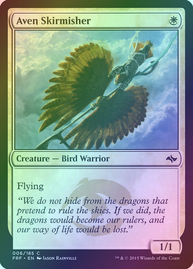 Aven Skirmisher (FRF) (6) / Foil
