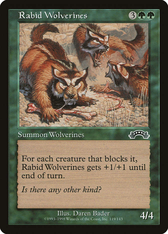 Rabid Wolverines (exo)