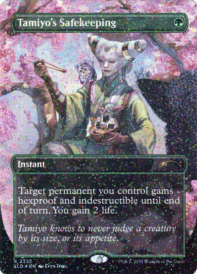 Tamiyo's Safekeeping (SLD) (2335) / Borderless / Confetti Foil