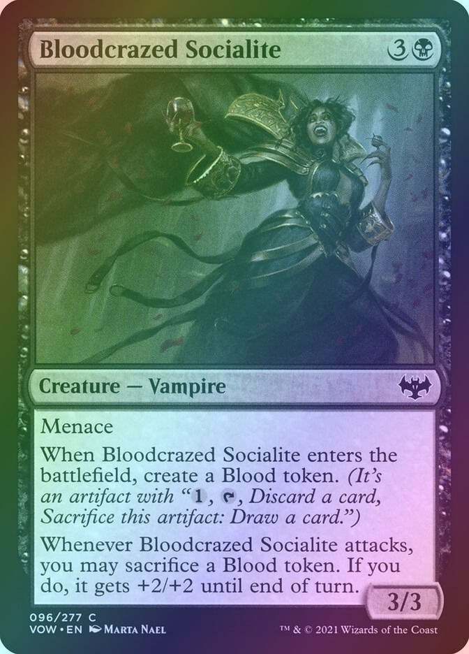 Bloodcrazed Socialite (VOW) (96) / Foil
