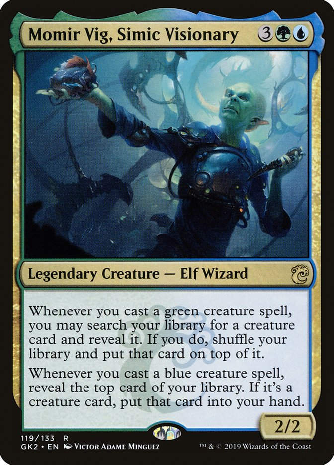 Momir Vig, Simic Visionary (gk2)