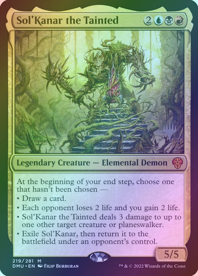 Sol'Kanar the Tainted (PDMU) (219p) / Foil