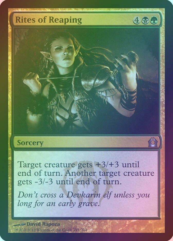 Rites of Reaping (RTR) (191) / Foil