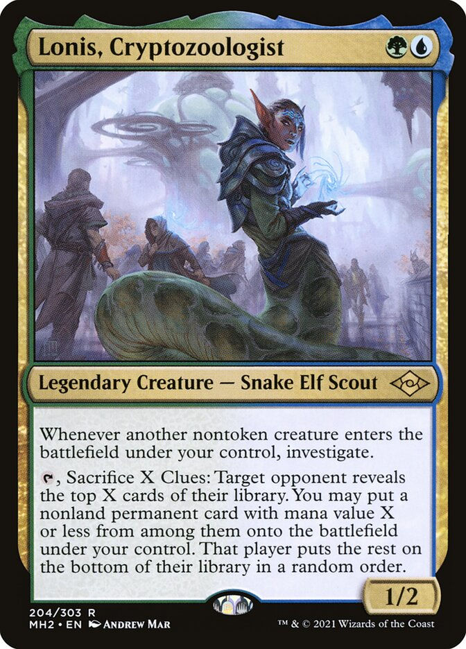 Lonis, Cryptozoologist (MH2) (204)