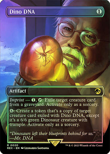 Dino DNA (rex) / Foil