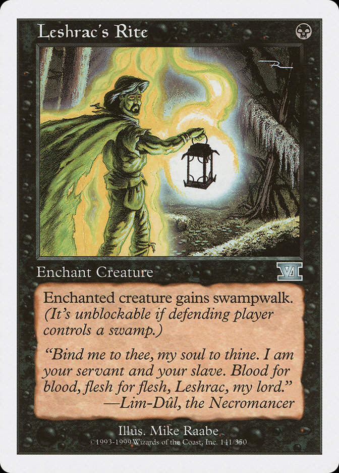 Leshrac's Rite (6ED) (141)
