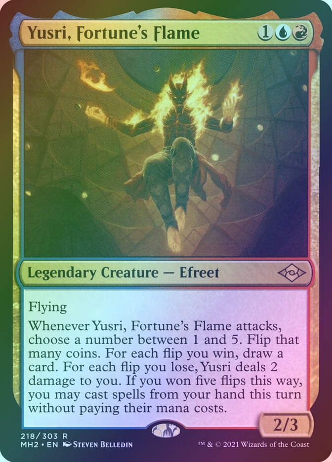 Yusri, Fortune's Flame (MH2) (218) / Foil