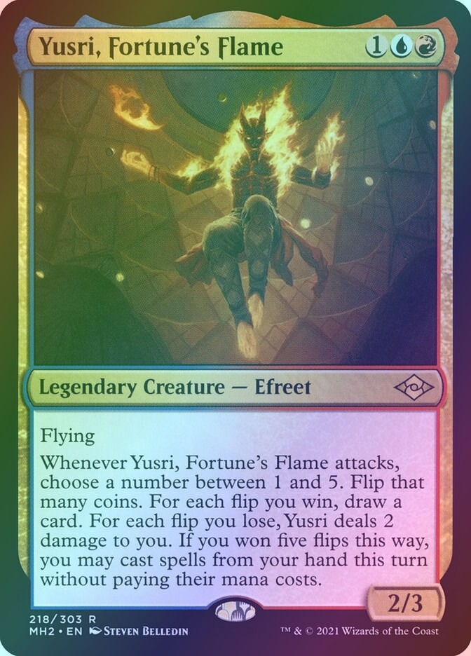 Yusri, Fortune's Flame (MH2) (218) / Foil