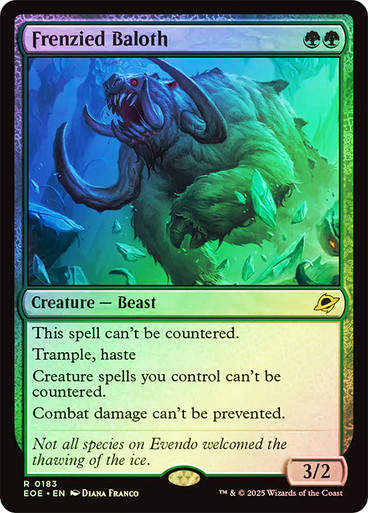 Frenzied Baloth (EOE) (183) / Foil