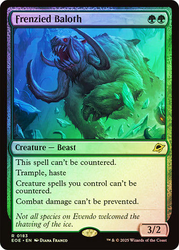 Frenzied Baloth (EOE) (183) / Foil