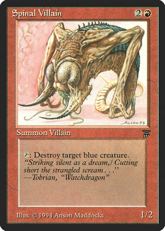 Spinal Villain (leg)