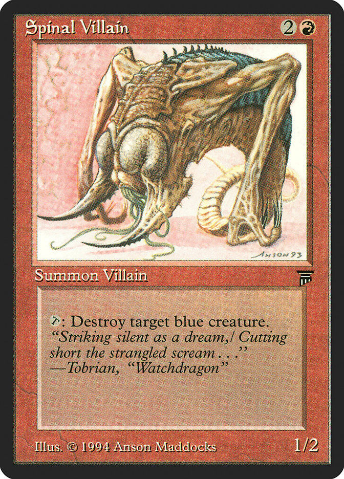 Spinal Villain (leg)