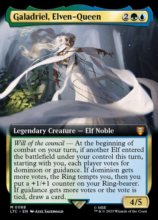Galadriel, Elven-Queen (LTC) (88) / Extended Art
