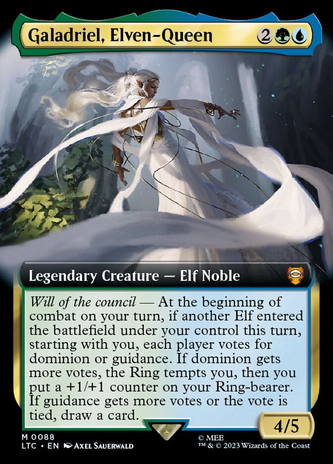 Galadriel, Elven-Queen (LTC) (88) / Extended Art