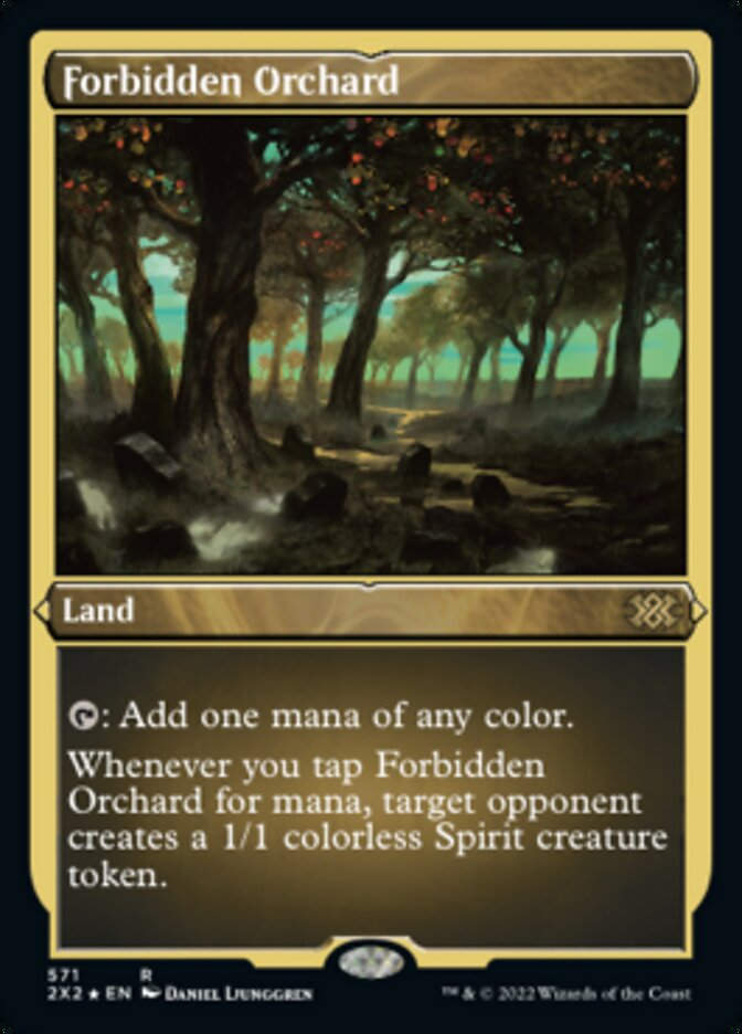 Forbidden Orchard (2X2) / Etched Foil