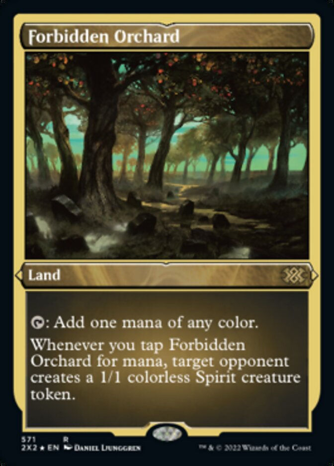 Forbidden Orchard (2X2) / Etched Foil