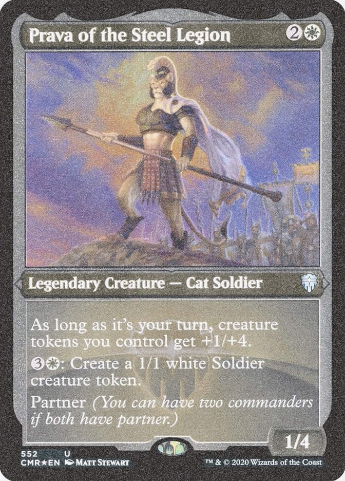 Prava of the Steel Legion (CMR) (552) / Foil Etched