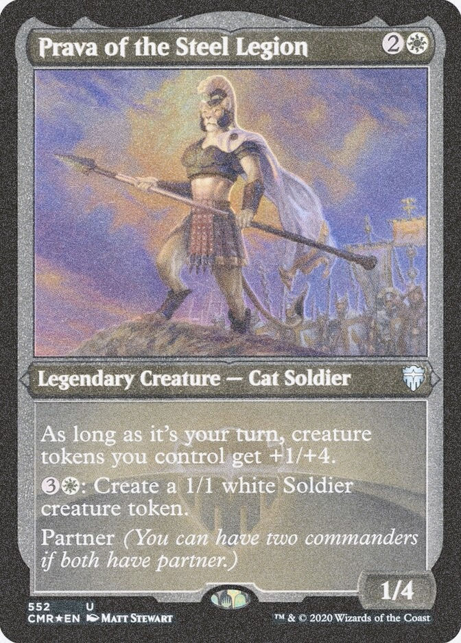 Prava of the Steel Legion (CMR) (552) / Foil Etched