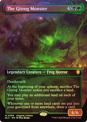 The Gitrog Monster (blc) (88) / Borderless Foil