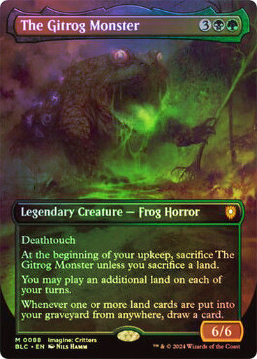The Gitrog Monster (blc) (88) / Borderless Foil