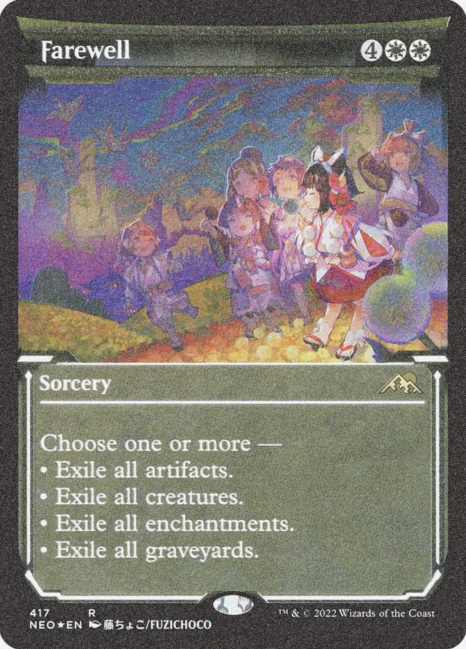 Farewell (NEO) (417) / Showcase / Foil Etched