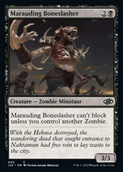 Marauding Boneslasher (J22))