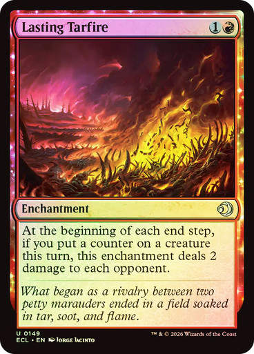 Lasting Tarfire (ECL) (149) / Foil