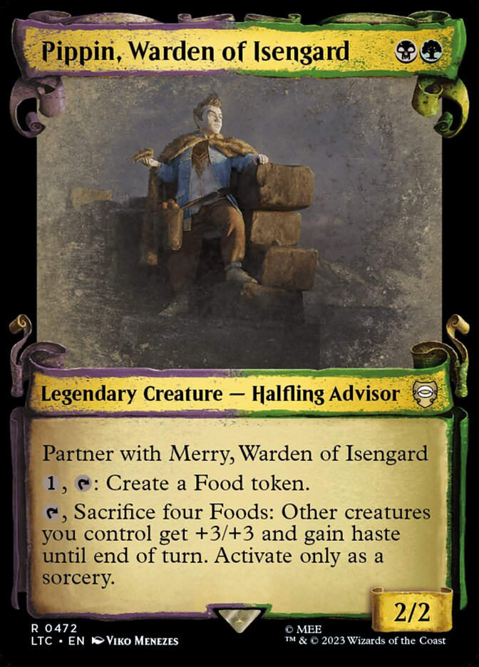 Pippin, Warden of Isengard (LTC) (472) / Showcase