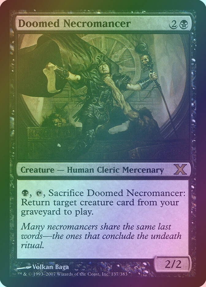 Doomed Necromancer (10E) (137) / Foil