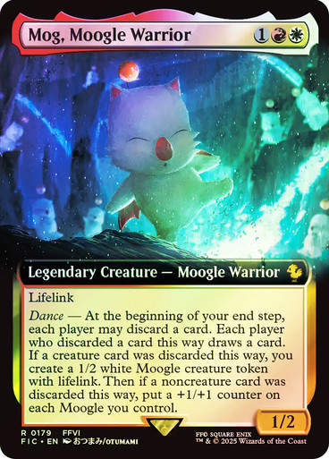 Mog, Moogle Warrior (FIC) (179) / Extended Art / Foil