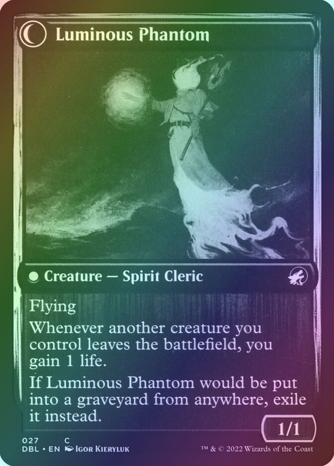 Lunarch Veteran // Luminous Phantom (DBL) (27) / Foil — cara 2 de 2