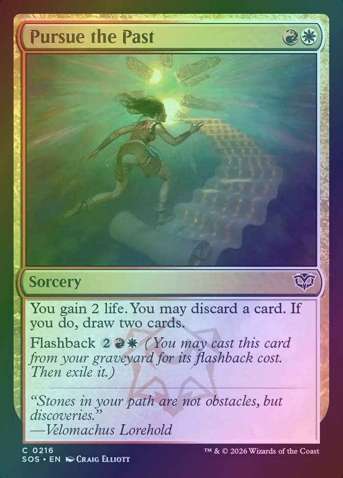 Pursue the Past (SOS) (216) / Foil
