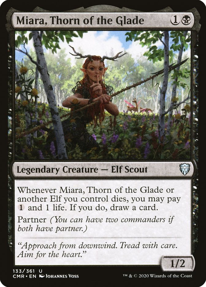 Miara, Thorn of the Glade (CMR) (133)