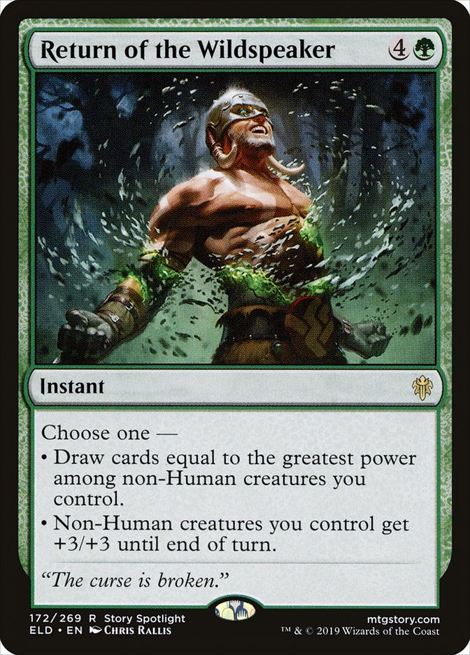 Return of the Wildspeaker (ELD) (172)