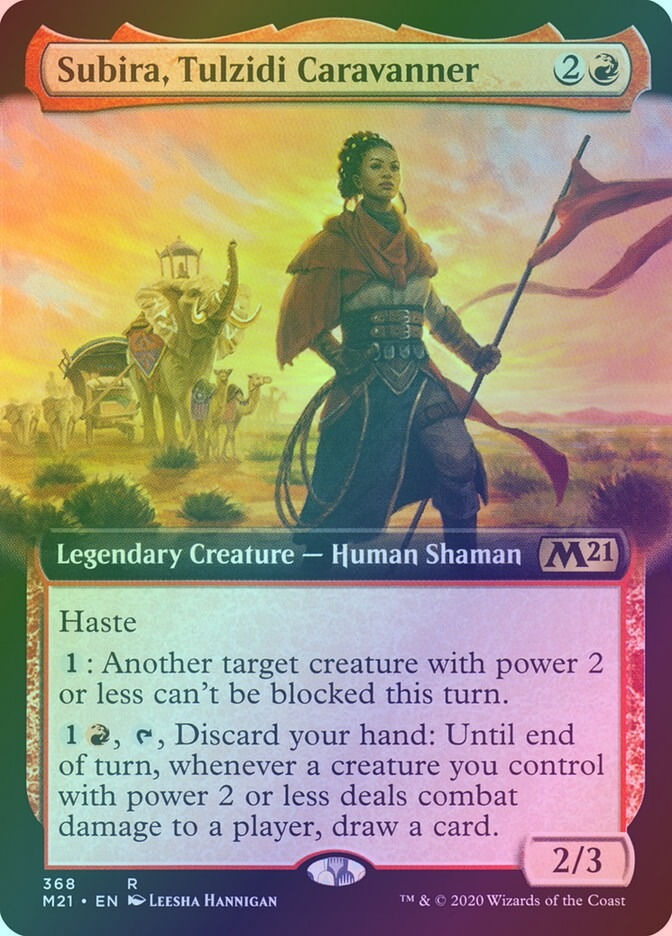 Subira, Tulzidi Caravanner (M21) (368) / Extended Art / Foil