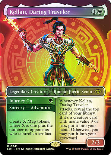 Kellan, Daring Traveler // Journey On (lci) / Borderless / Foil