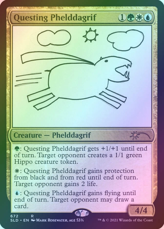 Questing Phelddagrif (SLD) (672) / Foil