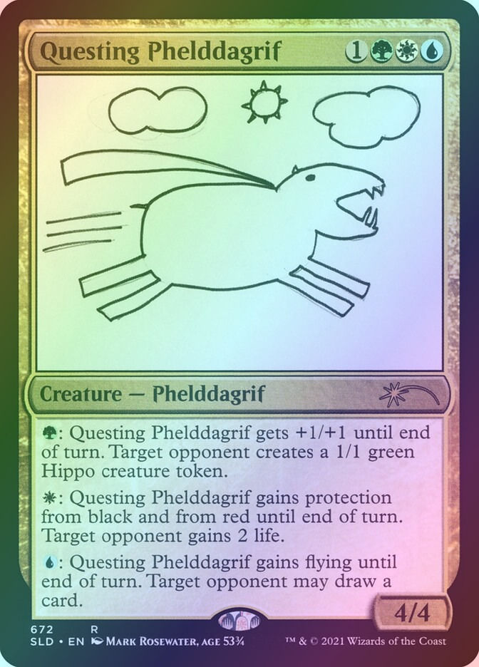 Questing Phelddagrif (SLD) (672) / Foil